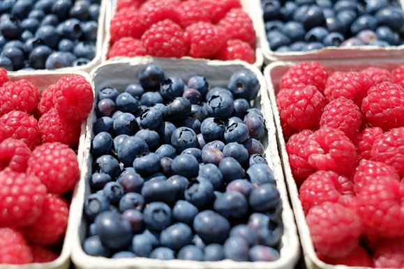 Farmers market delicious berries Farmers market delicious berries
