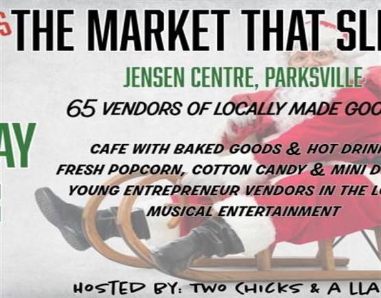 The Market That Sleighs - A Two Chicks and a Llama Artisan Market