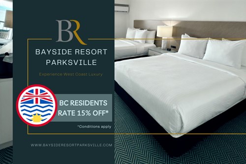 15% off for BC Residents